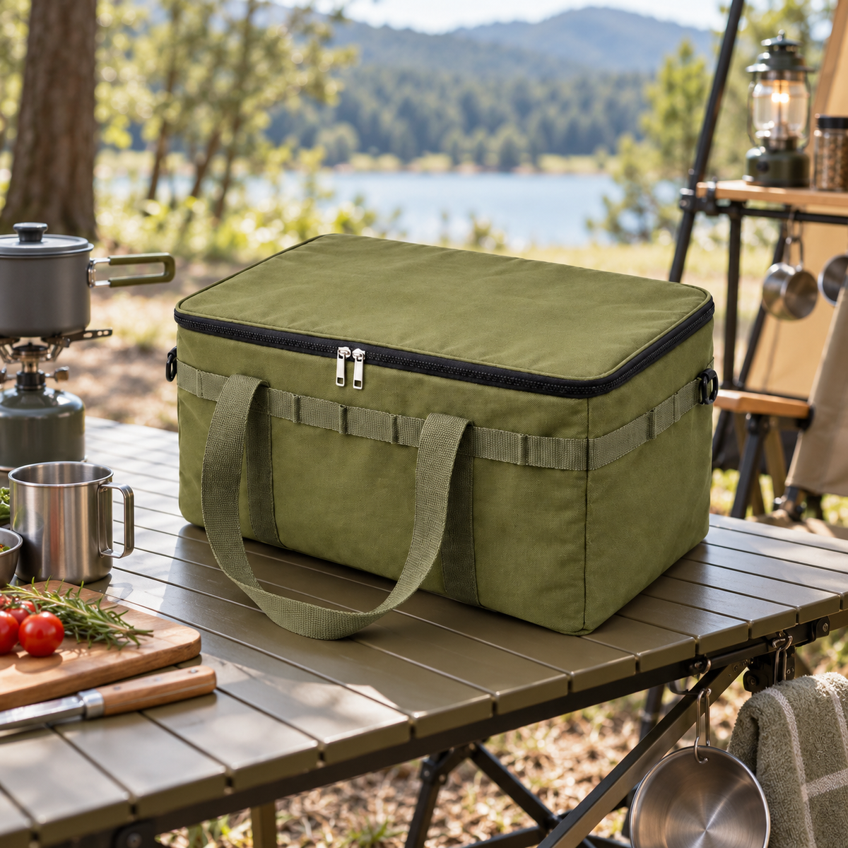 Bolsa Organizadora de Cocina de Camping — HELADA