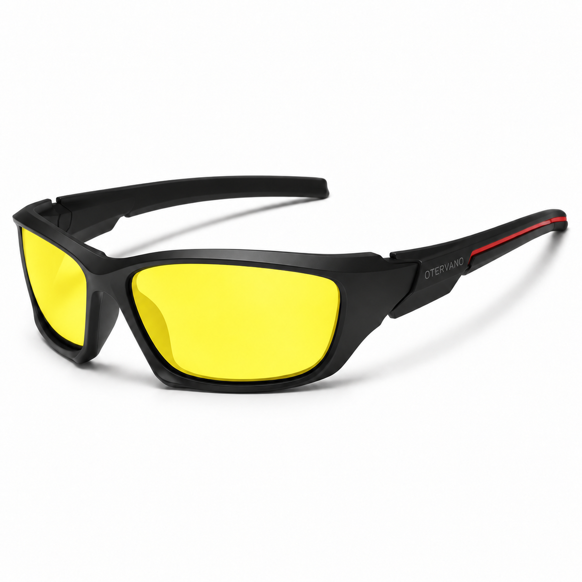 CANTIL Negro · Mica amarilla — Lentes polarizados de TR90 flexible | Otervano