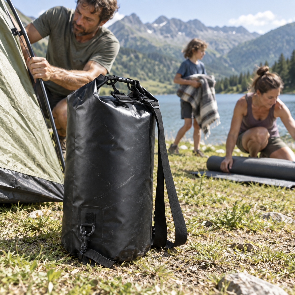ARCA bolsa negra modelo de referencia 20 l negro familia