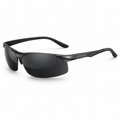 ARRECIFE Negro · Mica gris — Lentes polarizados de aluminio | Otervano
