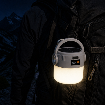 Otervano NOVA — Lámpara de camping solar y USB-C — imagen 3