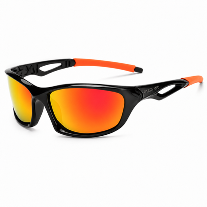 REPECHO Negro y naranja · Mica espejo naranja — Lentes polarizados para pesca | Otervano