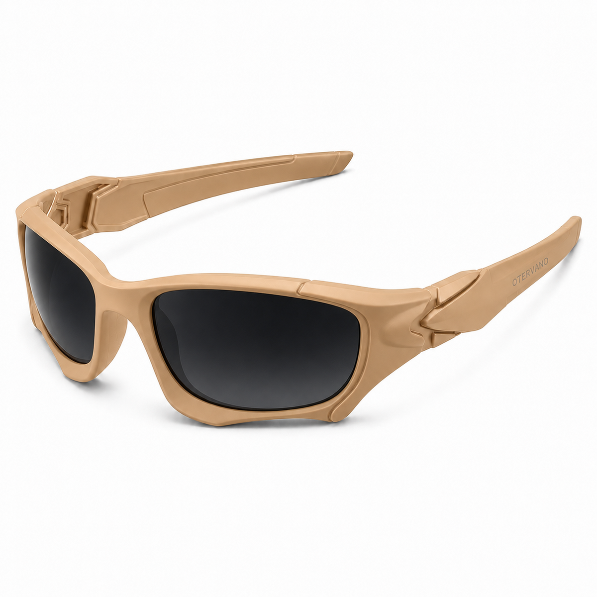 TALUD Beige · Mica gris — Lentes polarizados envolventes para pesca | Otervano