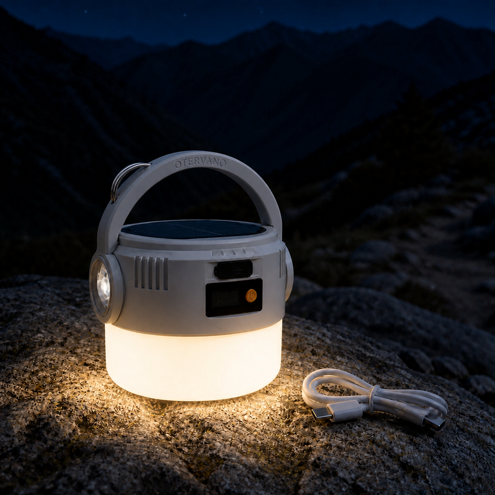 Otervano NOVA — Lámpara de camping solar y USB-C — imagen 5