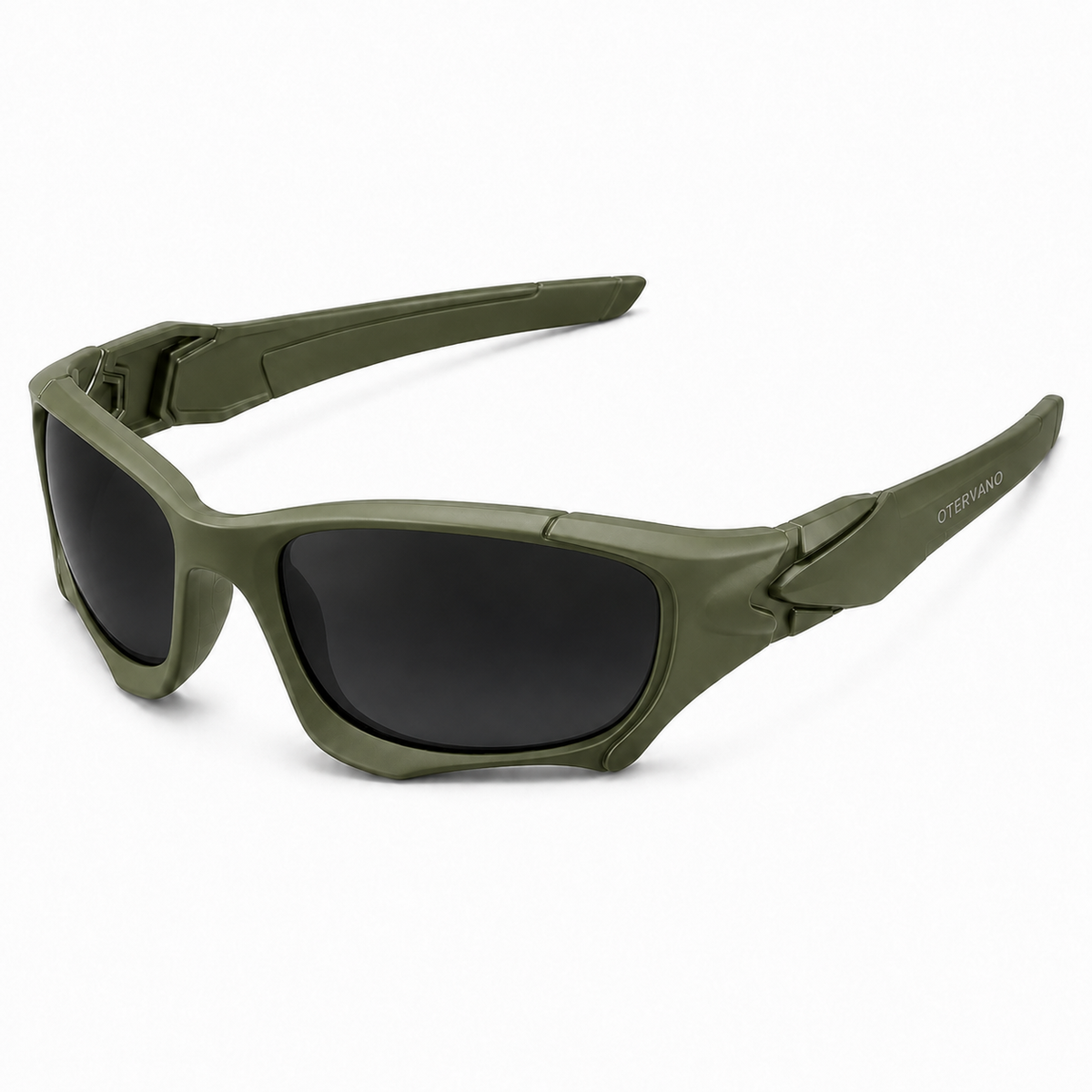 TALUD Verde oliva · Mica gris — Lentes polarizados envolventes para pesca | Otervano