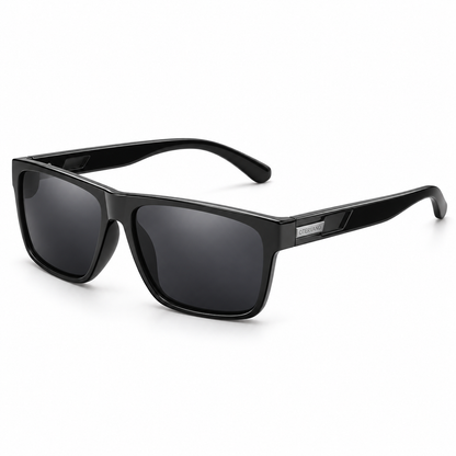REPRESA Negro · Mica gris — Lentes polarizados cuadrados | Otervano