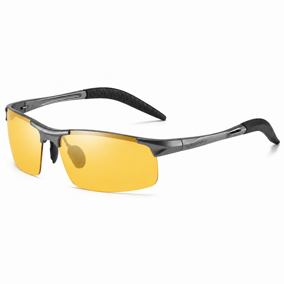 NEBLINA Gris · Mica ámbar fotocromática — Lentes fotocromáticos de aluminio | Otervano