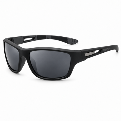 LADERA Negro · Mica gris — Lentes polarizados deportivos ligeros | Otervano