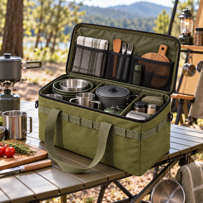 Bolsa Organizadora de Cocina de Camping — HELADA