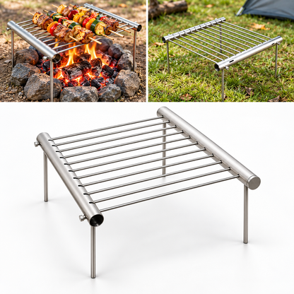 Parrilla Plegable de Carbón Portátil — PARAJE