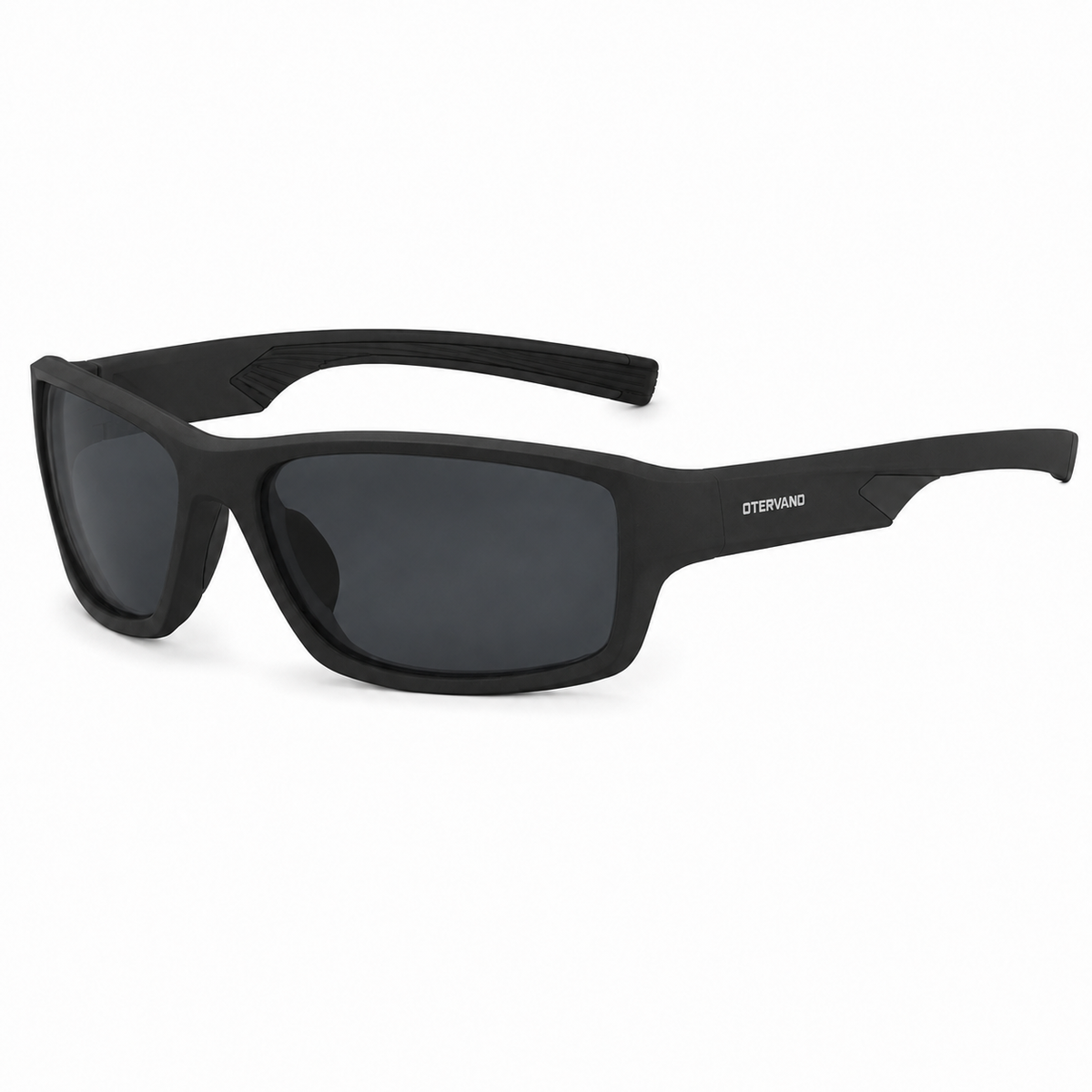 RADA Negro · Mica gris — Lentes polarizados envolventes con goma | Otervano