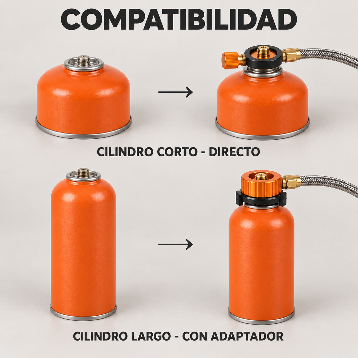 Hornillo Plegable de Camping a Gas — LUMBRE