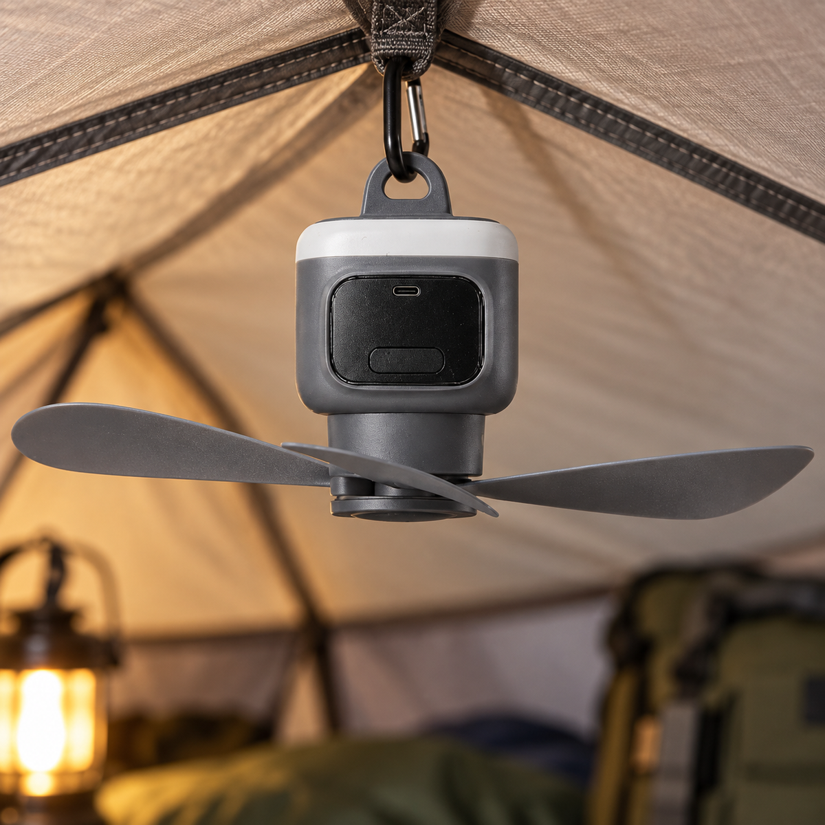 Ventilador de Camping Recargable — CIERZO