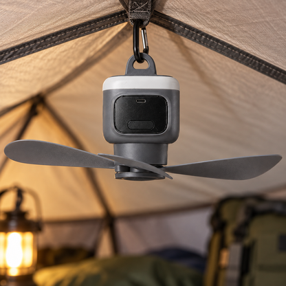 Ventilador de Camping Recargable — CIERZO