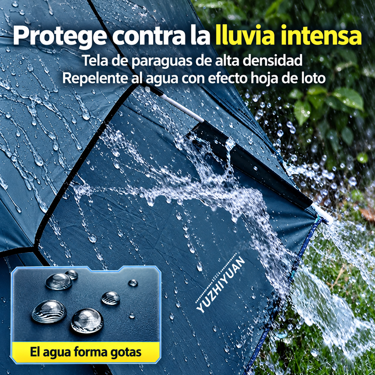 Sombrilla Telescópica para Pesca — UMBRÍA