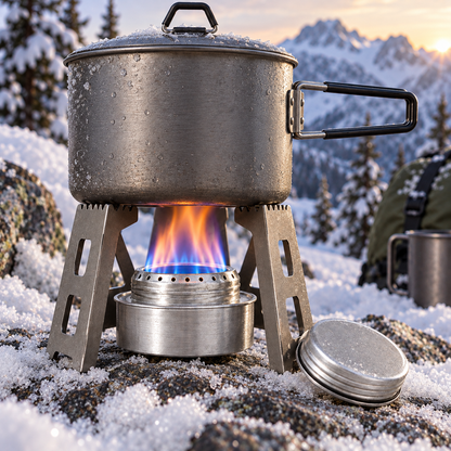 Hornillo de Alcohol para Camping — ENCLAVE