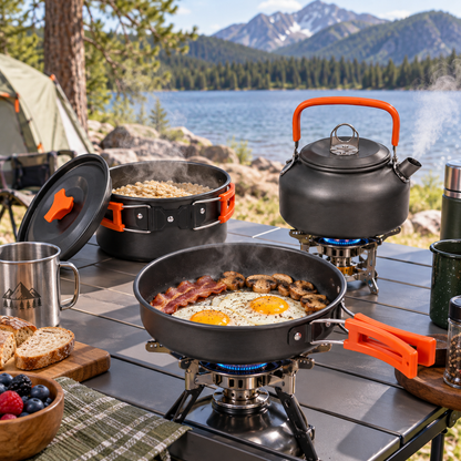 Set de Cocina de Camping — FOGÓN