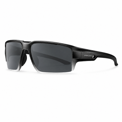 PICO Negro · Mica gris — Lentes polarizados de media montura | Otervano