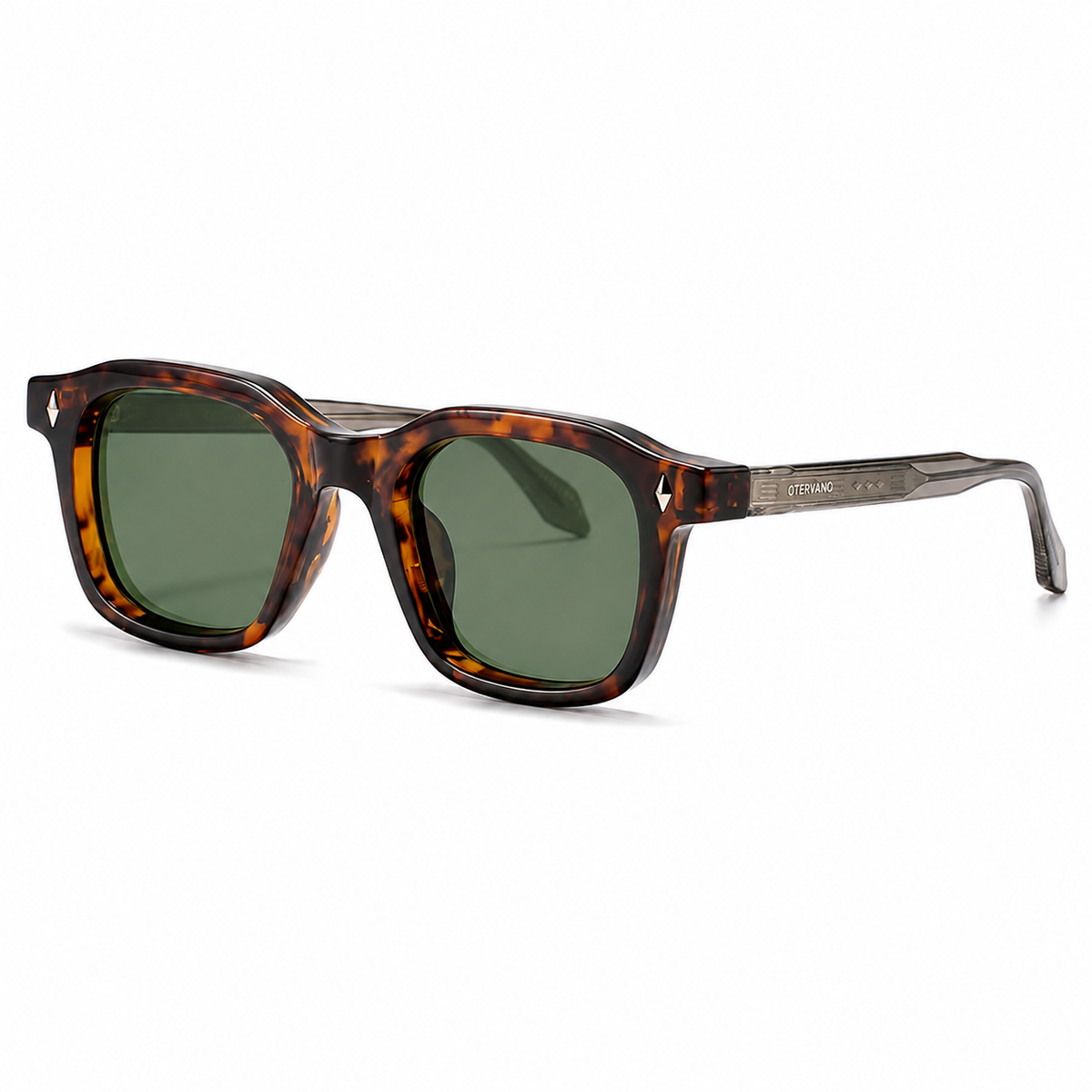 VETA Carey · Mica verde — Lentes polarizados de acetato | Otervano