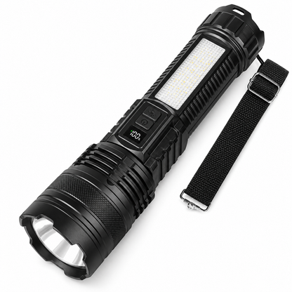 Linterna LED Recargable de Largo Alcance — ROBLEDO