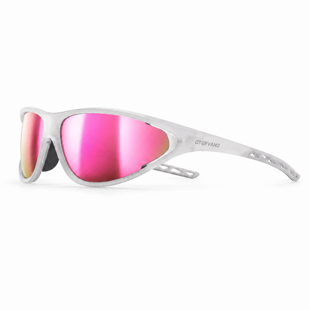 SENDA Blanco · Mica espejo rosa — Lentes polarizados de TR90 | Otervano