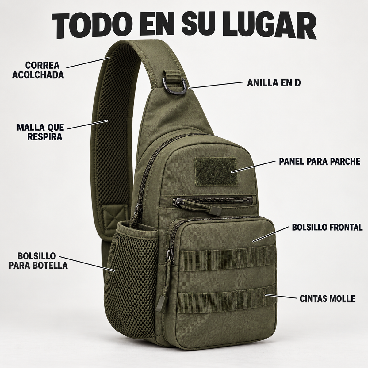 ATAJO detalles de los compartimentos