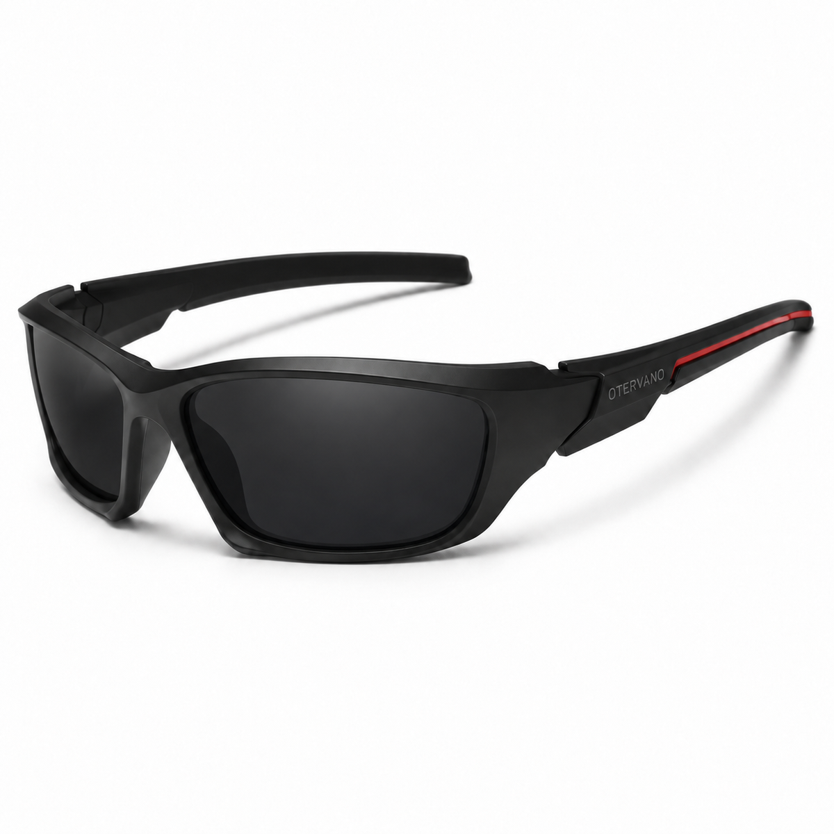 CANTIL Negro · Mica gris — Lentes polarizados de TR90 flexible | Otervano