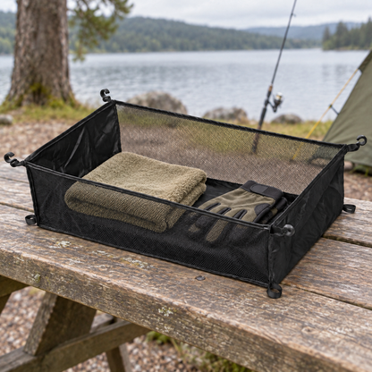 Cesta de Malla Colgante para Mesa de Camping — CESTO