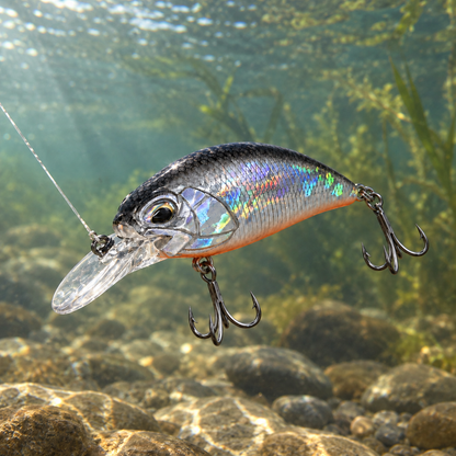 Crankbait Flotante de Labio Ancho — ESCAMA