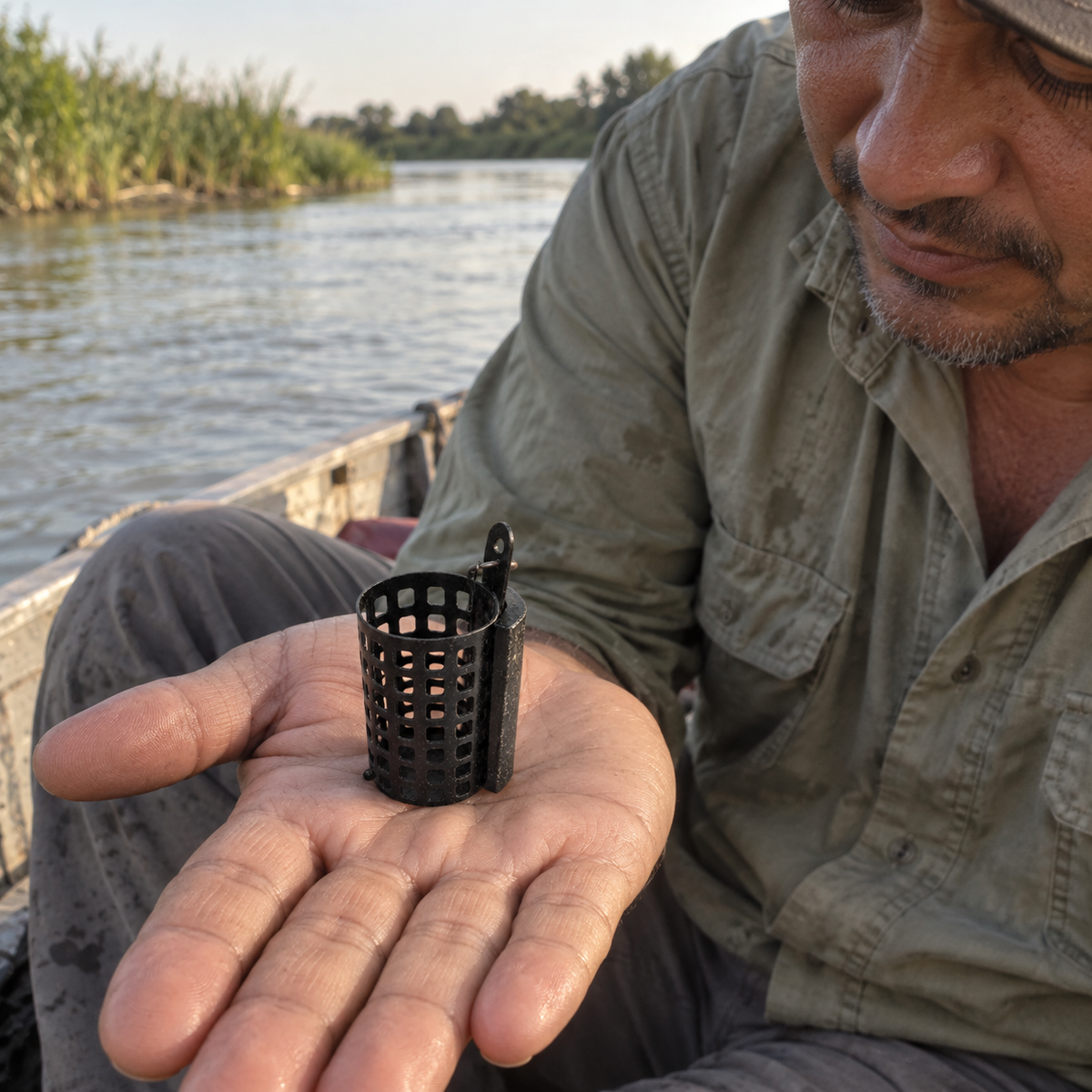 FONDEO pesca barco negro