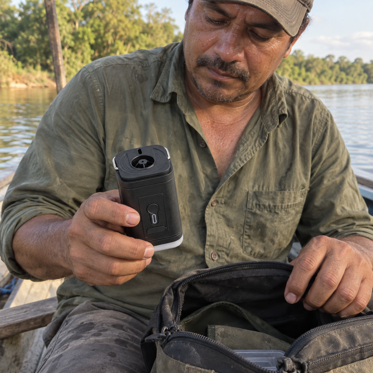 HAYEDO pescador barco negro