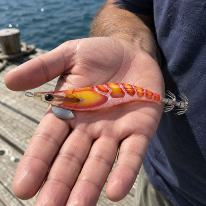 CHISPA muelle rosa naranja