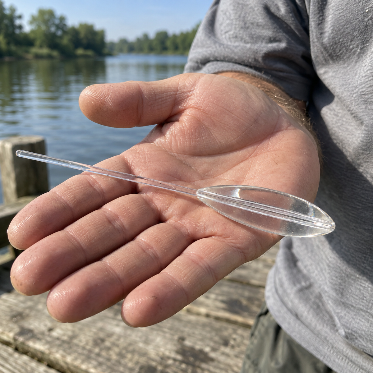 DRIZA muelle transparente