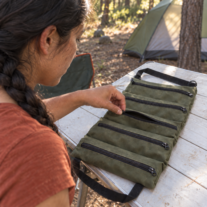 ESLINGA mujer camping verde