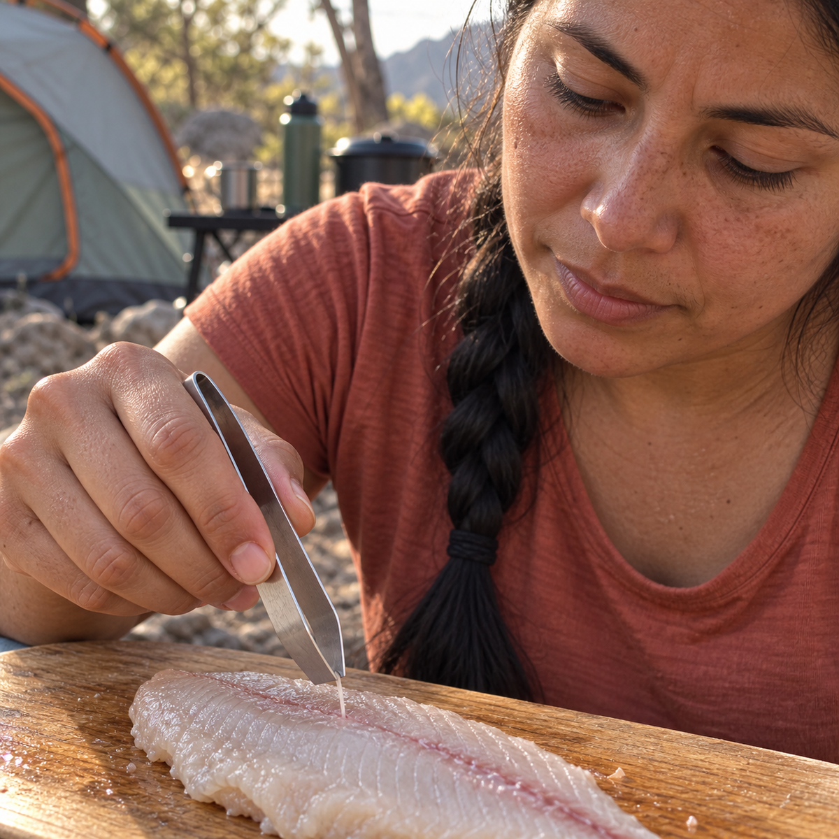 ESQUIRLA mujer camping