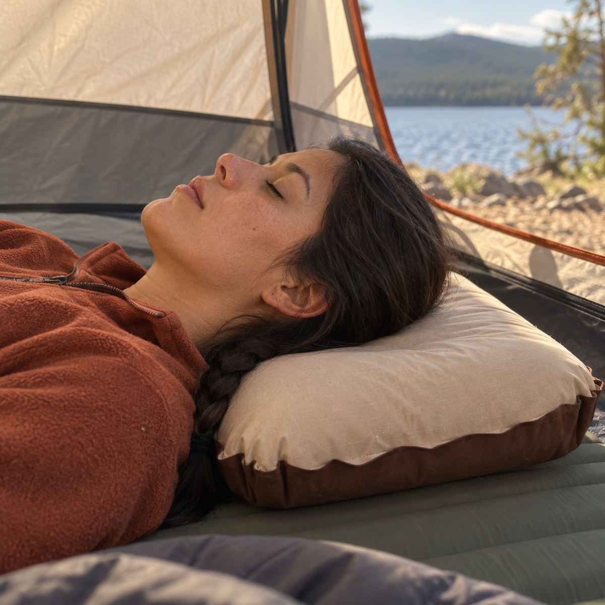 HATO mujer camping beige