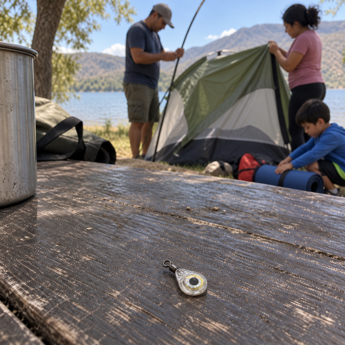 FANAL familia camping transparente