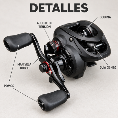BOBINA detalles negro