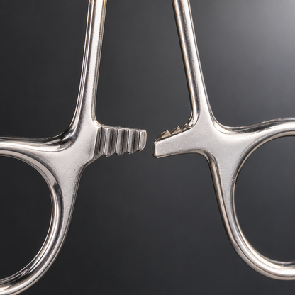 Pinza Hemostática de Acero Inoxidable — MORDAZA