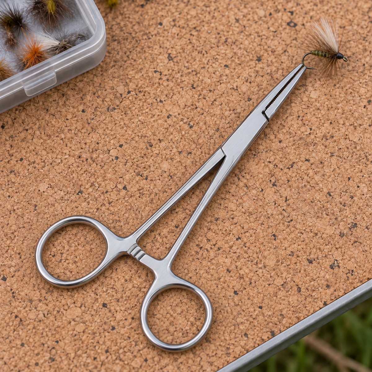 Pinza Hemostática de Acero Inoxidable — MORDAZA