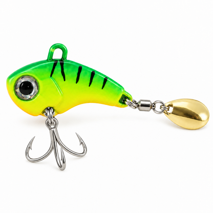 Juego de Tail Spinners Metálicos con Cucharilla — MUJOL