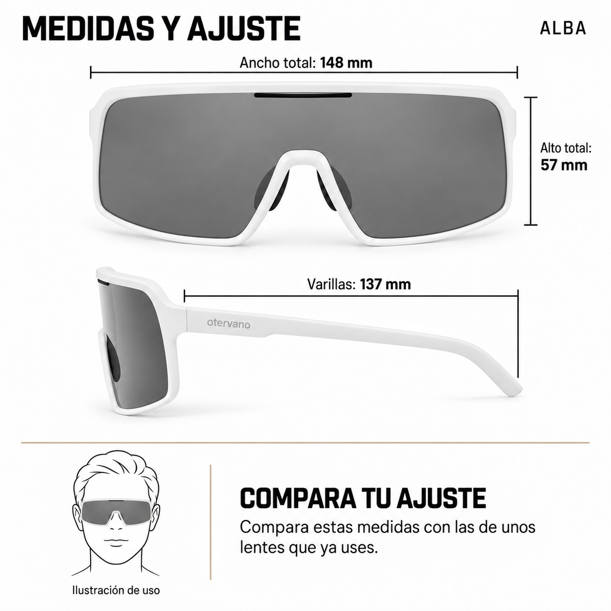 ALBA — Medidas y ajuste