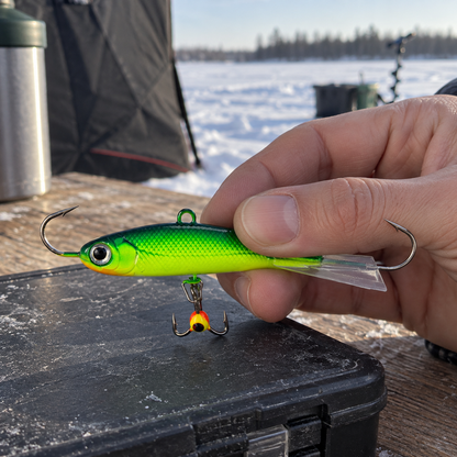 Balancín de Jigging para Pesca en Hielo — TEMBLOR