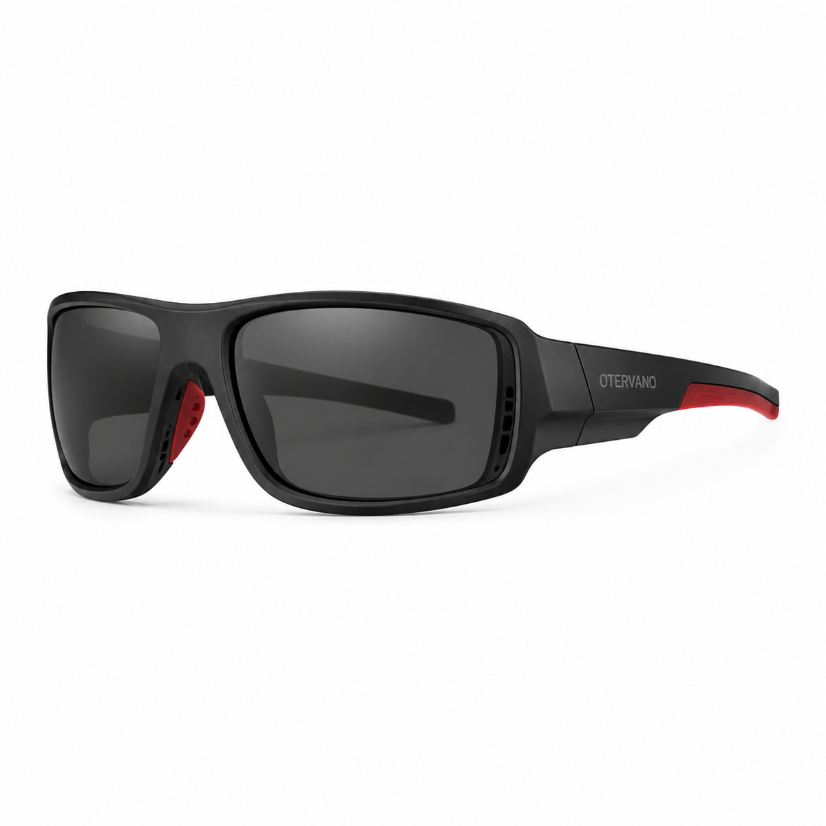 MONTE Negro · Mica gris — Lentes polarizados envolventes de cobertura lateral | Otervano