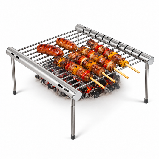 Parrilla Plegable de Carbón Portátil — PARAJE