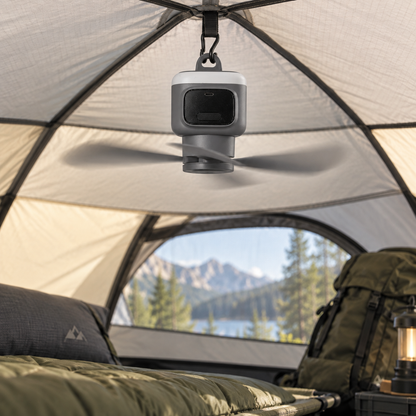 Ventilador de Camping Recargable — CIERZO