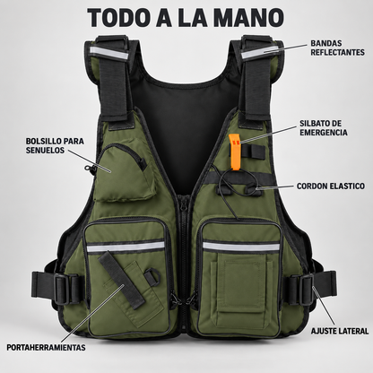 Chaleco de Pesca Ajustable — PROA