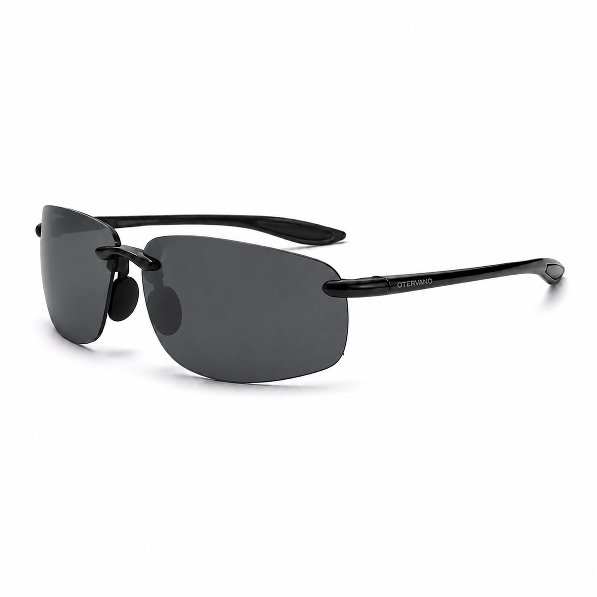 COSTA Negro · Mica gris — Lentes polarizados sin armazón | Otervano