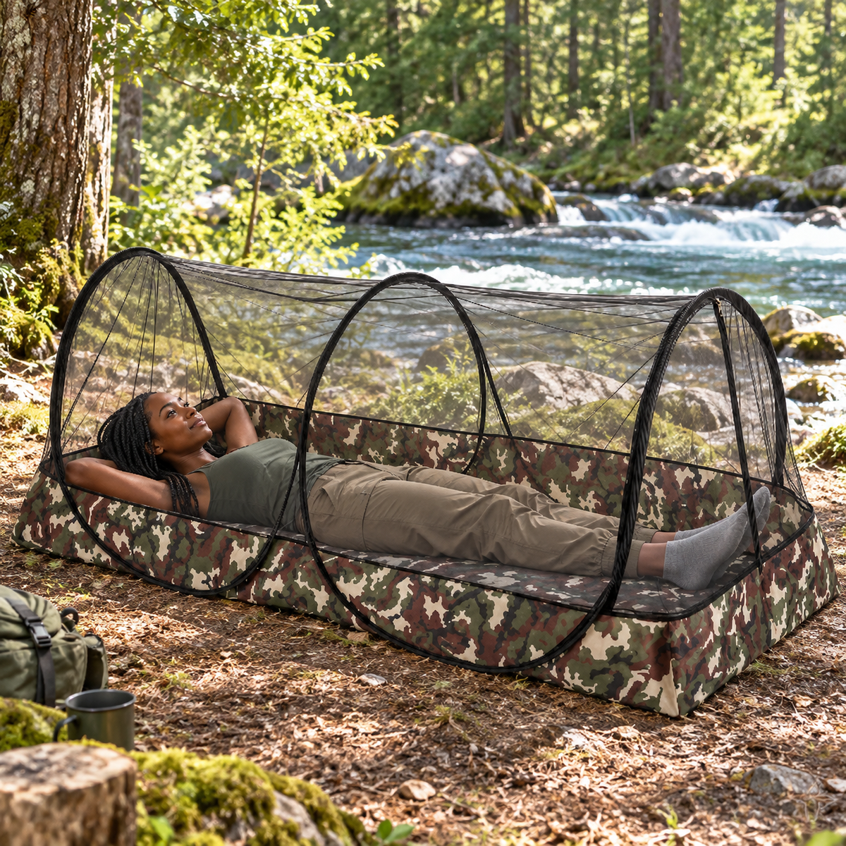 Mosquitera Pop-up de Acampada — COBERTIZO