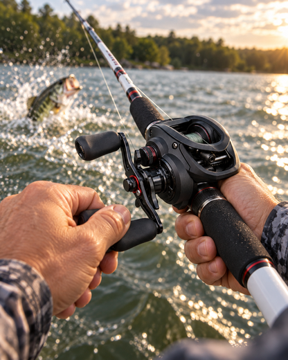 Carrete Baitcasting Ultraligero — BOBINA